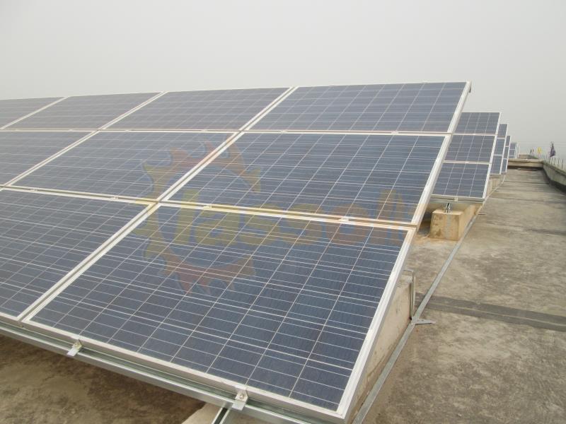 宁夏水泥平屋顶4.3MW项目Ningxia 4.3MW Flat Roof Mount Project.JPG